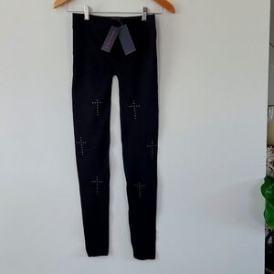 NWT Madden Girl Studded Cross Leggings